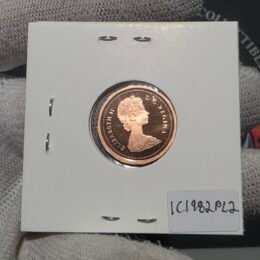 1982 Canada 1-Cent Maple Leaf Penny Proof-Like (PL) Coin