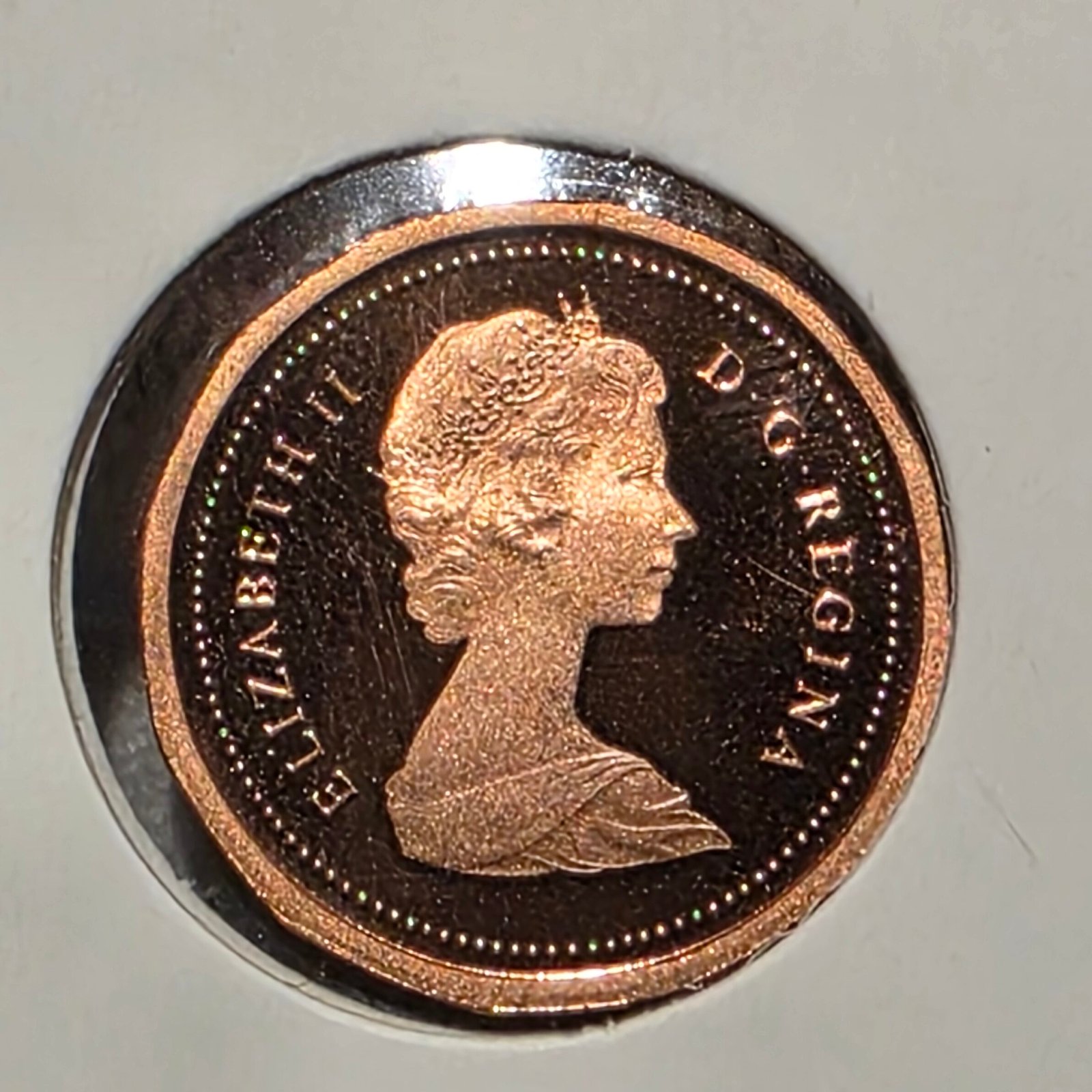 1982 Canada 1-Cent Maple Leaf Penny Proof-Like (PL) Coin - Image 5