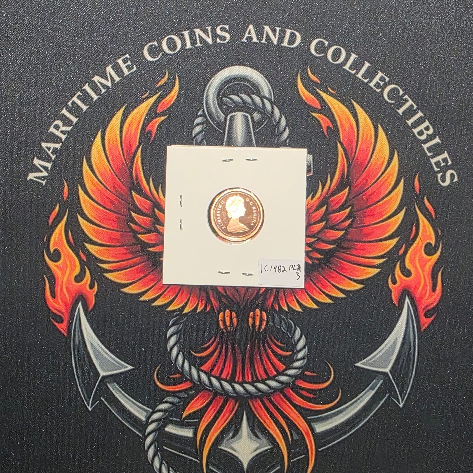 1982 Canada 1-Cent Maple Leaf Penny Proof-Like (PL) Coin - Image 7