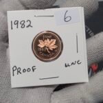 1982 Canada 1-Cent Maple Leaf Penny Proof-Like (PL) Coin