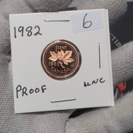 1982 Canada 1-Cent Maple Leaf Penny Proof-Like (PL) Coin