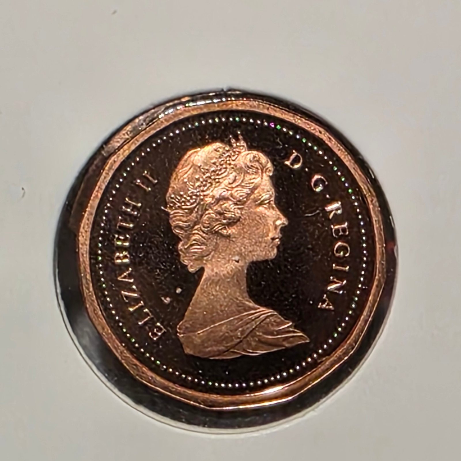 1982 Canada 1-Cent Maple Leaf Penny Proof-Like (PL) Coin - Image 5