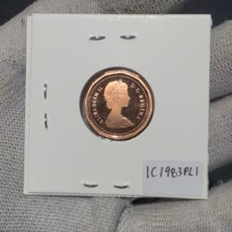 1983 Canada 1-Cent Maple Leaf Penny Proof-Like (PL) Coin