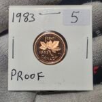 1983 Canada 1-Cent Maple Leaf Penny Proof-Like (PL) Coin