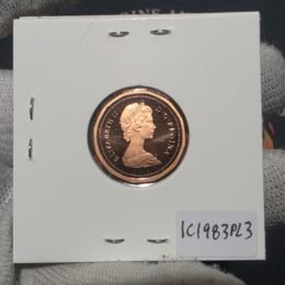 1983 Canada 1-Cent Maple Leaf Penny Proof-Like (PL) Coin