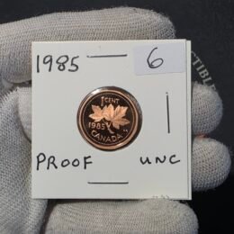 1985 Canada 1-Cent Maple Leaf Penny Proof-Like (PL) Coin