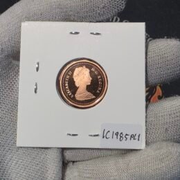 1985 Canada 1-Cent Maple Leaf Penny Proof-Like (PL) Coin