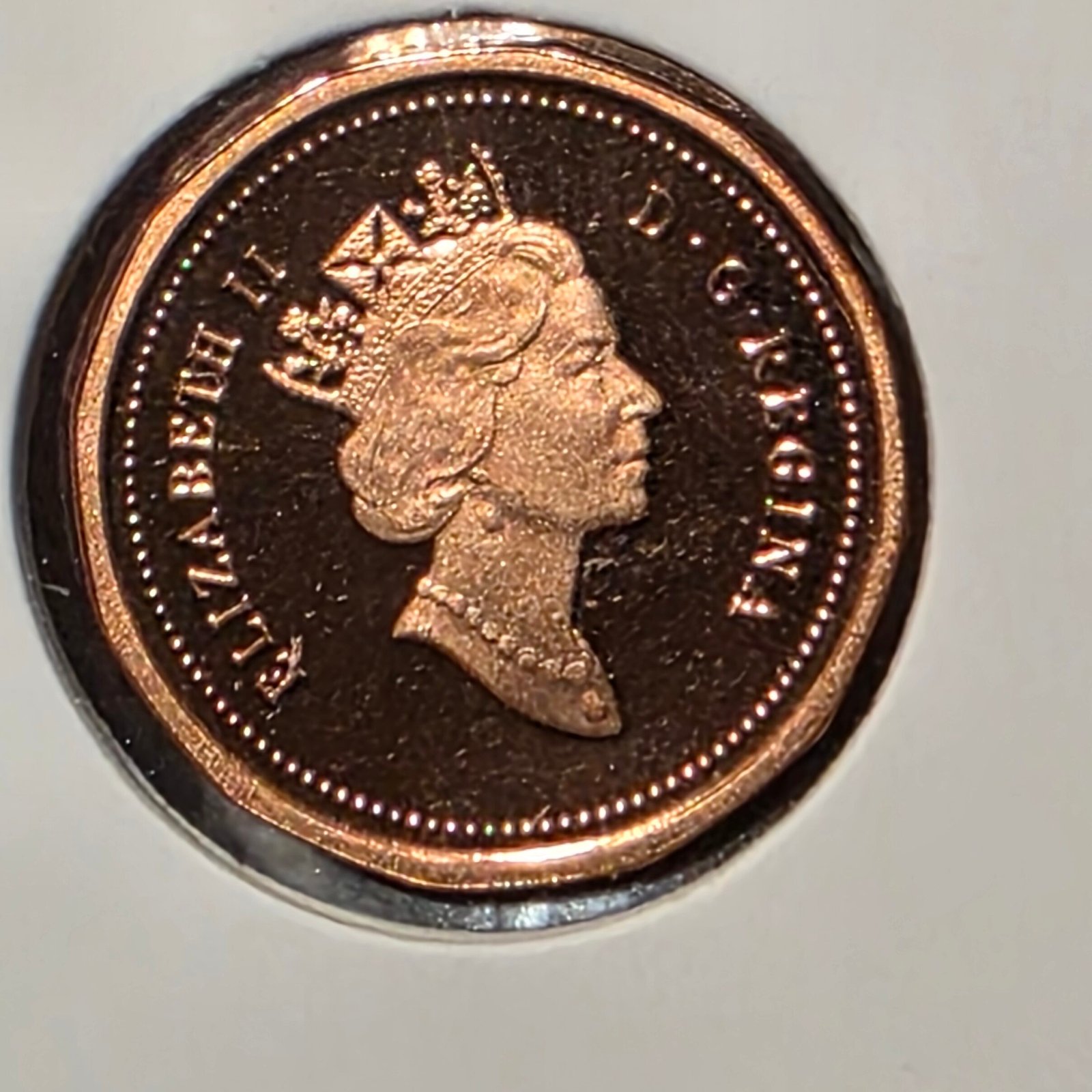 1990 Canada 1-Cent Maple Leaf Penny Proof-Like (PL) Coin - Image 5