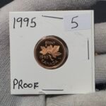 1995 Canada 1-Cent Maple Leaf Penny Proof-Like (PL) Coin