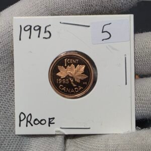 1995 Canada 1-Cent Maple Leaf Penny Proof-Like (PL) Coin