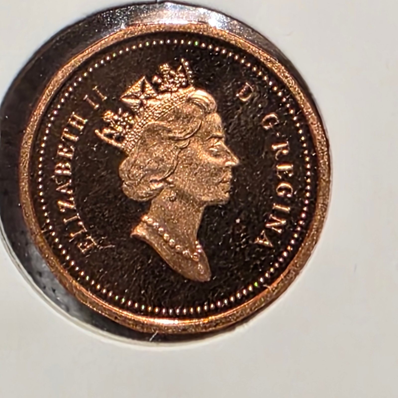 1995 Canada 1-Cent Maple Leaf Penny Proof-Like (PL) Coin - Image 5