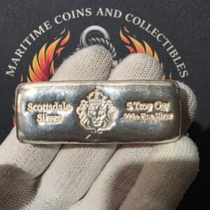 5 oz Silver Scottsdale Chunky Cast Bar