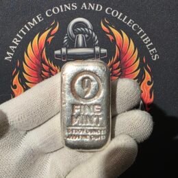 5 oz Silver 9 Fine Mint Cast-Pour Bar