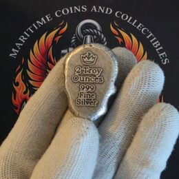 2 oz Silver Day of the Dead Cross Skull – Monarch Precious Metals