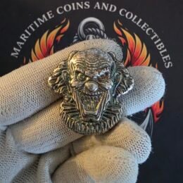 2 oz Silver Evil Clown Pour – Monarch Precious Metals