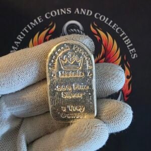 2 oz Silver Monarch Poured Original Tombstone Shape (No longer in production)