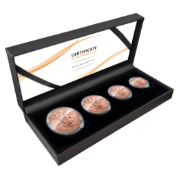 2026 Liberia Vintage Libertad 3.75 oz Fractional Copper Coin Set